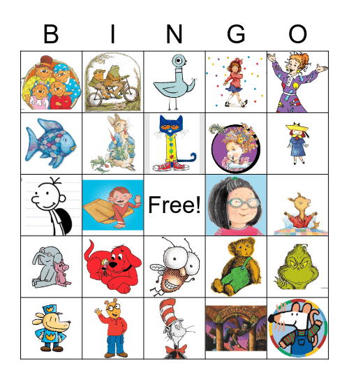 Children's Book Week! Bingo Card