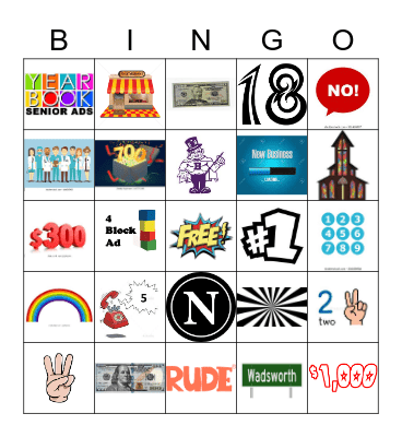 Ad Sales Bingo Card