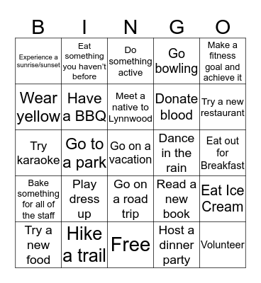 Briannan Cohrs Bingo Card