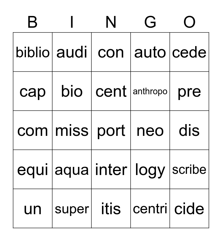 stem-word-lists-1-and-2-bingo-card