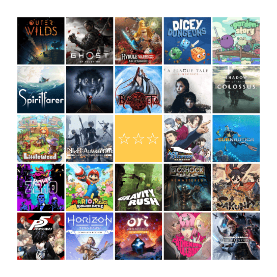 eggmoon's backlog battle 2022 Bingo Card