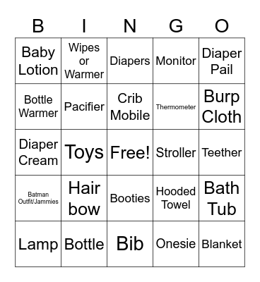 Baby Reago Will Soon Bee Here Bingo Card