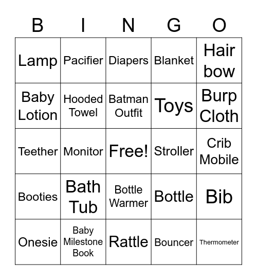 Baby Reago Will Soon Bee Here Bingo Card