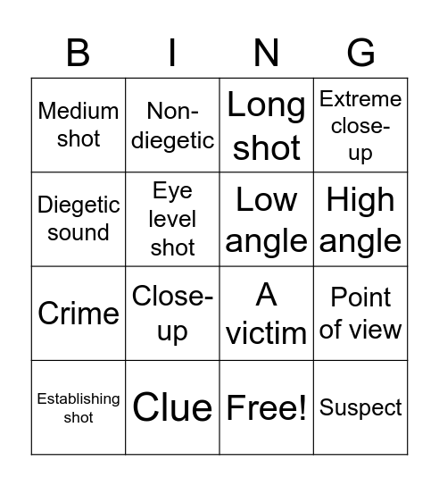 The Kidnapped Prime Minister Bingo Card