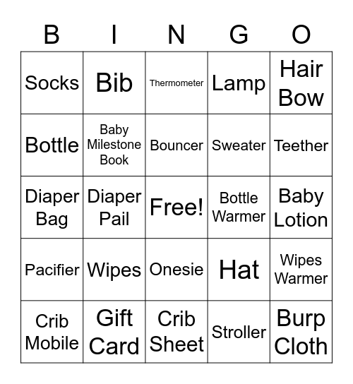 Baby Reago Will Soon Bee Here Bingo Card