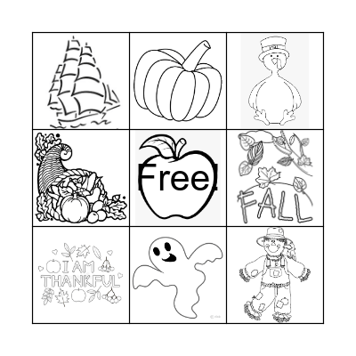 FALL BINGO Card