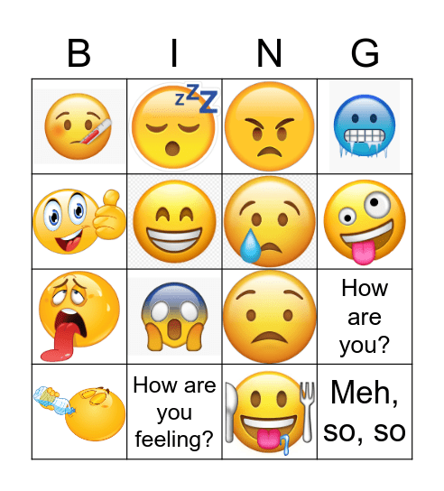 Aaniin ezhi-ayaayan? Bingo Card