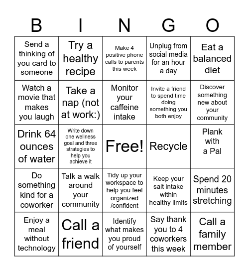 Spokane Owls Quarter 3 Bingo Card