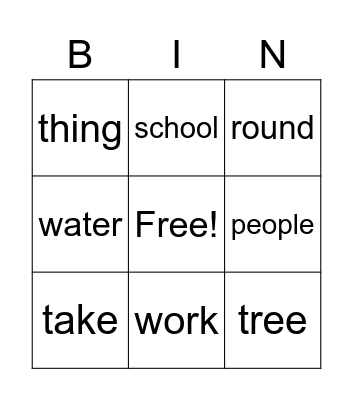 101-200 Aqua Bingo Card