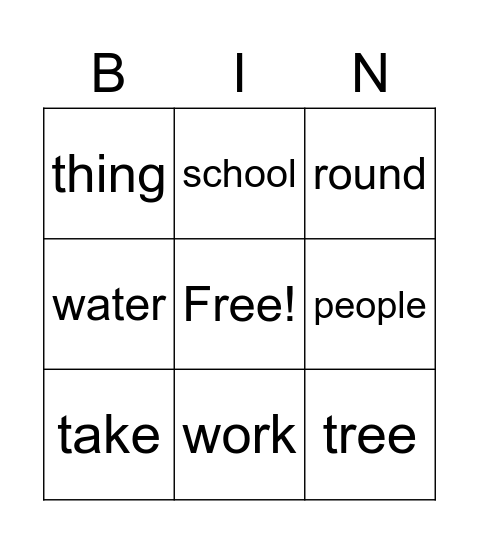 101-200 Aqua Bingo Card