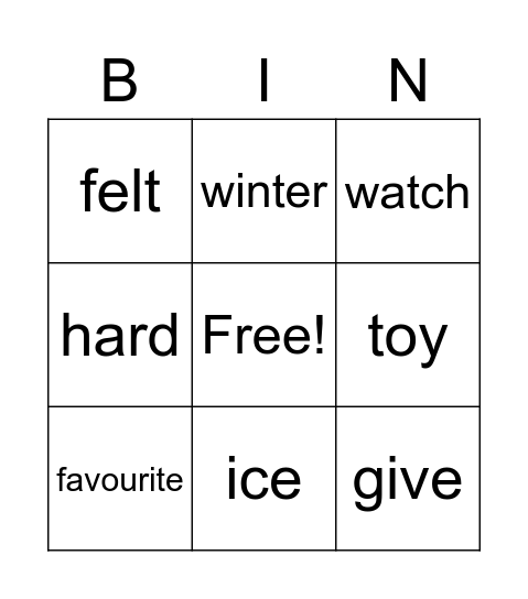 201-300 Amber/Emerald Bingo Card