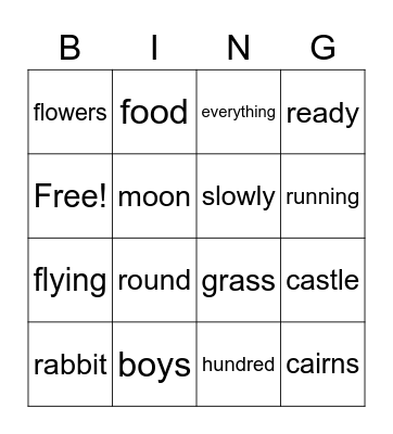 301-400 Teal Bingo Card