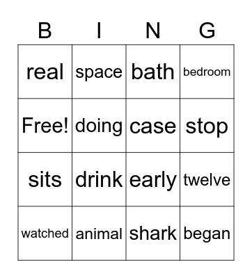 501-600 Buttercup Bingo Card