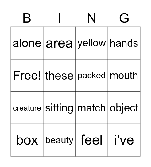 501-600 Gold/Lavender Bingo Card