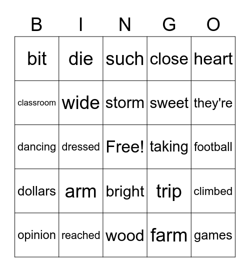 601-700 Mauve/Lilac Bingo Card