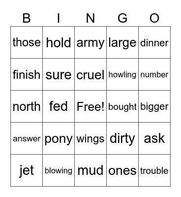 701-800 Fuscia/Cranberry Bingo Card