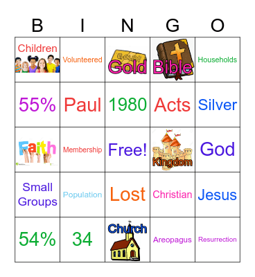 November 7, 2021 Bingo Card