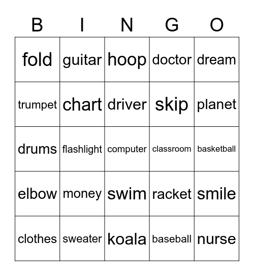 AK 4 Dolphin reader Bingo Card