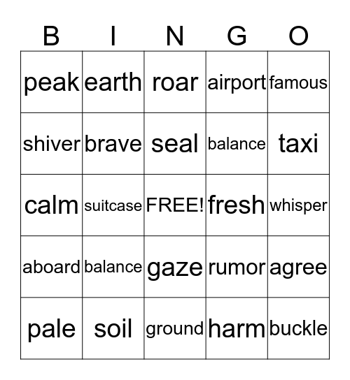 Core Words 5/13/15 Madden/Kaiden Bingo Card