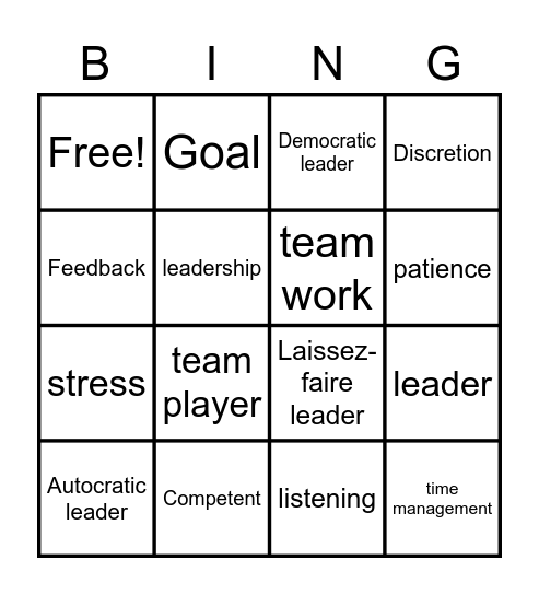 health care bingo Card