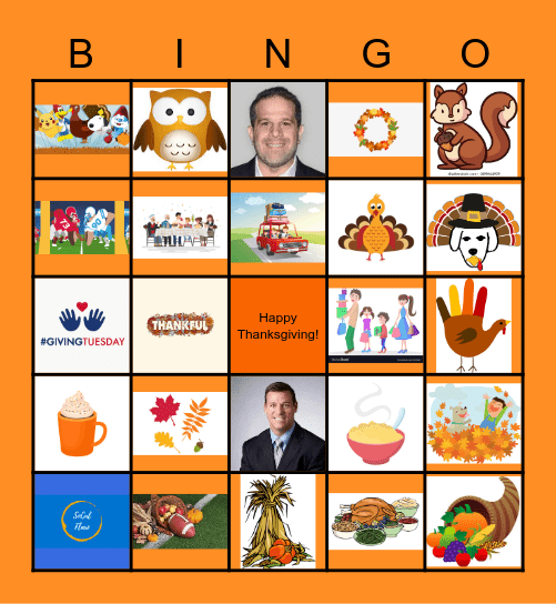 Ingram Micro Thanksgiving Bingo Card