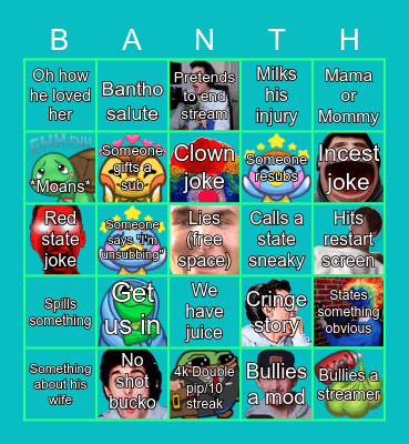 Bantho Bingo! Bingo Card