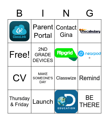 Prin Mtg Bingo Card