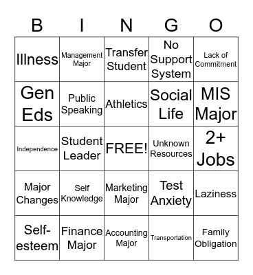 Will You Be My Ally? Bingo Card