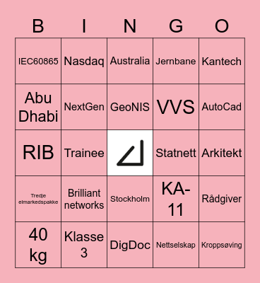 Rejlers bedpres 2021 Bingo Card