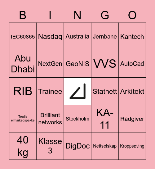 Rejlers bedpres 2021 Bingo Card
