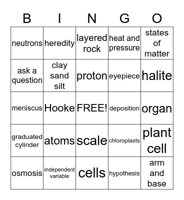 Do you remember? Bingo Card