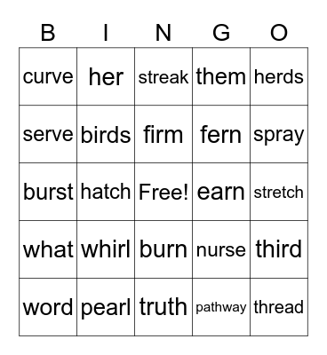 3-3/1 Bingo Card