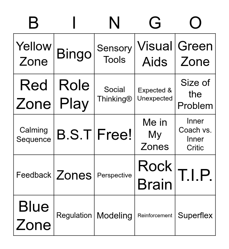 zones-of-regulation-bingo