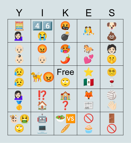 Thanksgiving Bingo Card