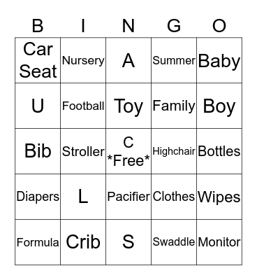 Lucas Daniel Ranshaw Bingo Card