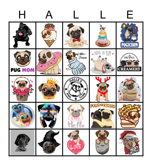 Happy Birthday Bingo Card