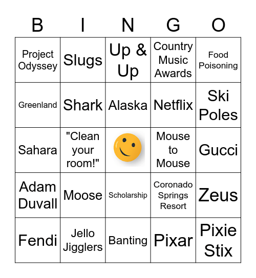 "Wait Wait... Don't Poke Me!" #FFLfall2021 Bingo Card
