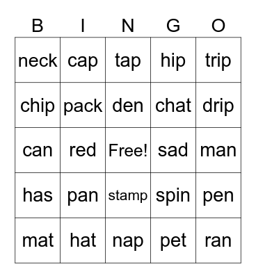 CKHERMD   SATIPN Bingo Card