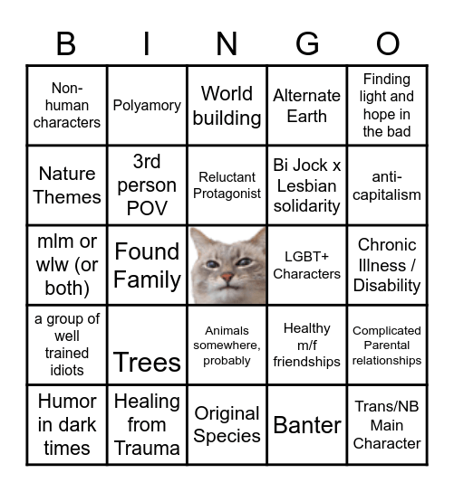 Andy's WIP Bingo Card