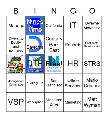 CCN Accounting Bingo Card