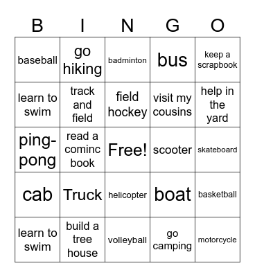 UNITS REVIEW Bingo Card