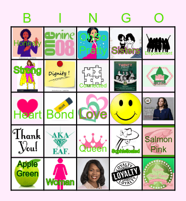 THANKFUL FOR MY SISTER Bingo Card