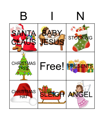 Christmas Bingo Card