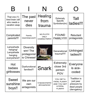 Judith Bingo Card