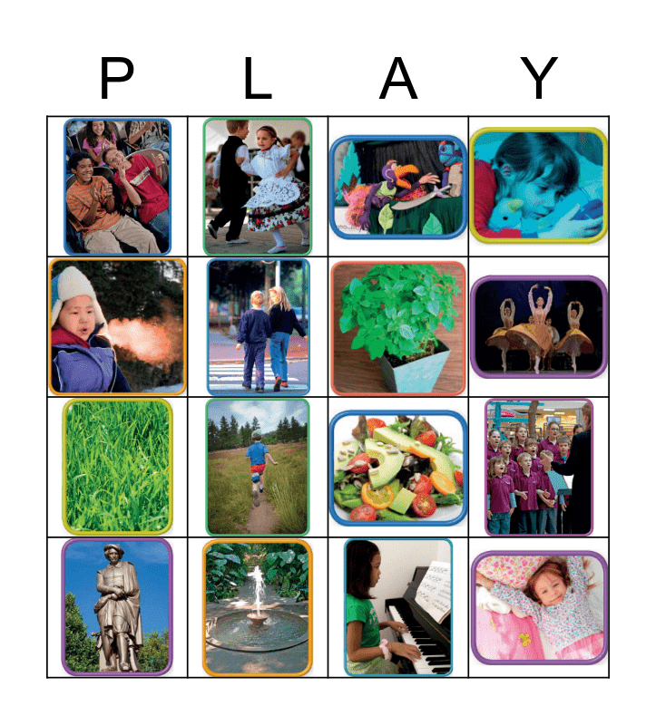 Children 3 Bingo Card