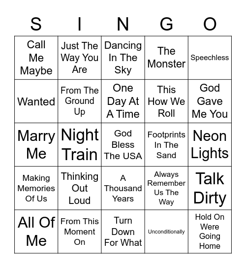 singo-bingo-card