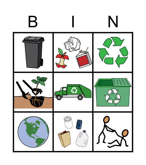 Help the Earth Bingo Card