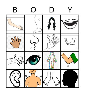 BodyBingo Card