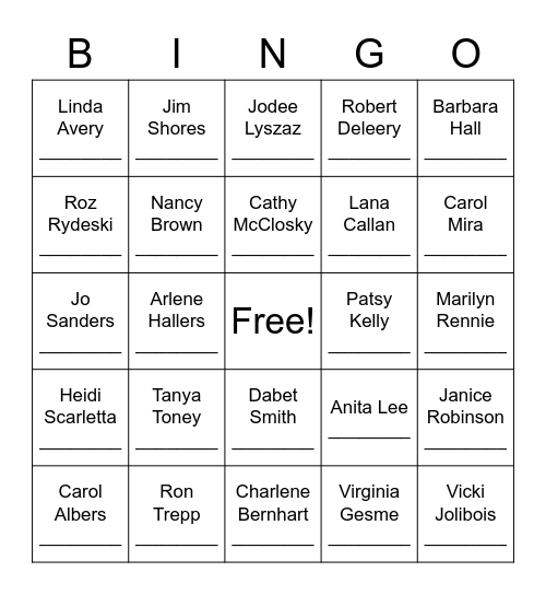 SOLOS RIM SHOT FINAL Bingo Card