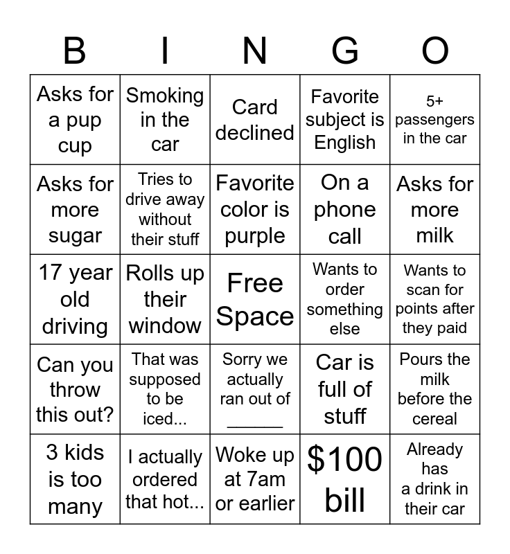 starbucks bingo free play